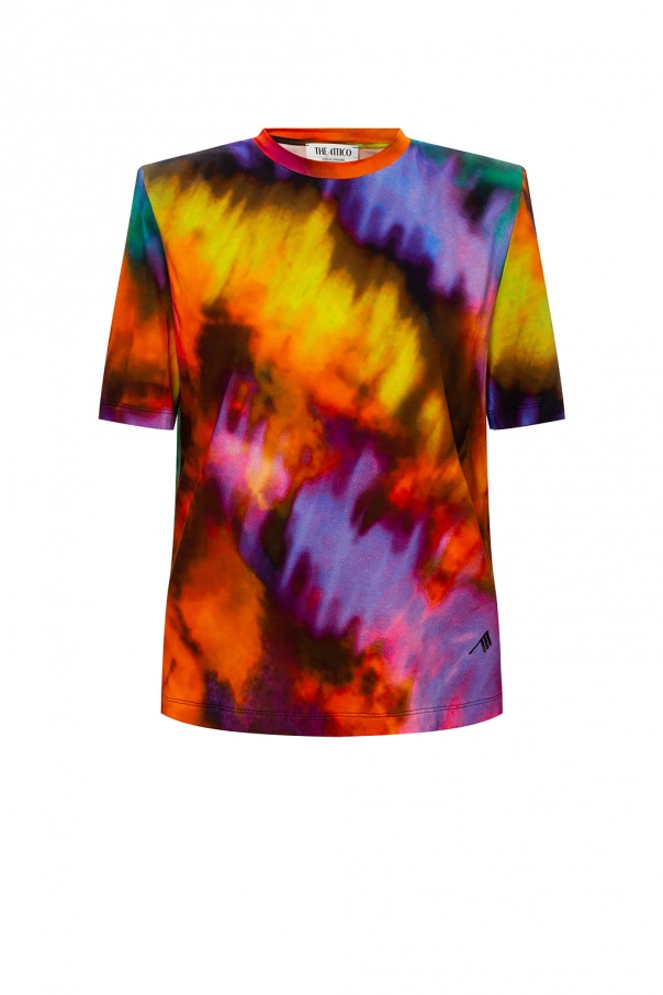 Multicolour T GenesinlifeShops NZ shirt with padded shoulders